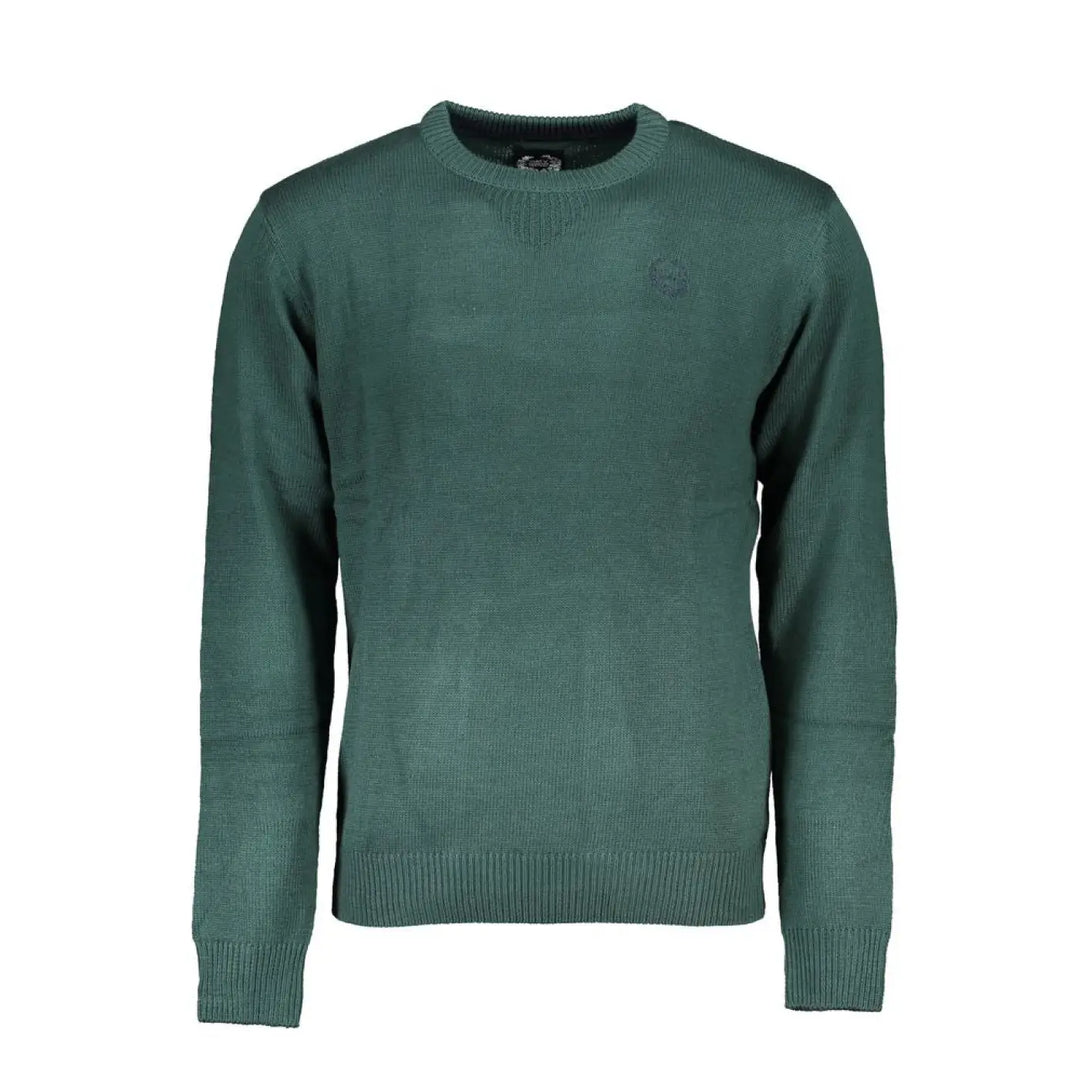 Gianmarco Venturi Verde Cotton Men Sweater