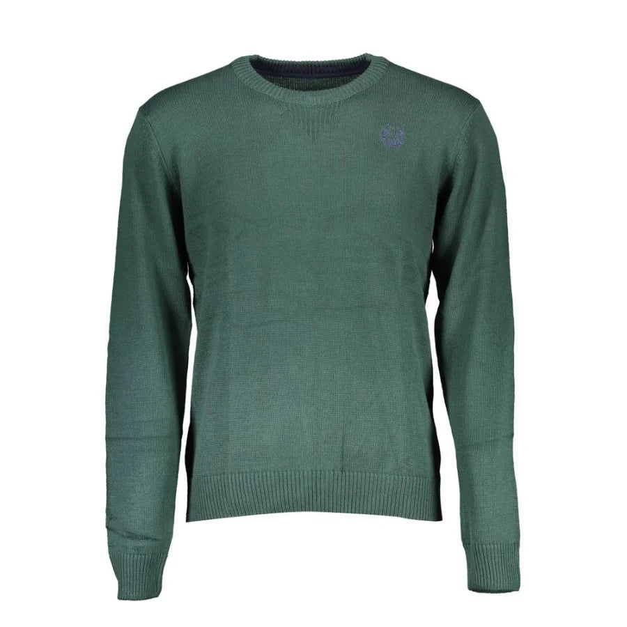 Gianmarco Venturi Verde Cotton Men Sweater