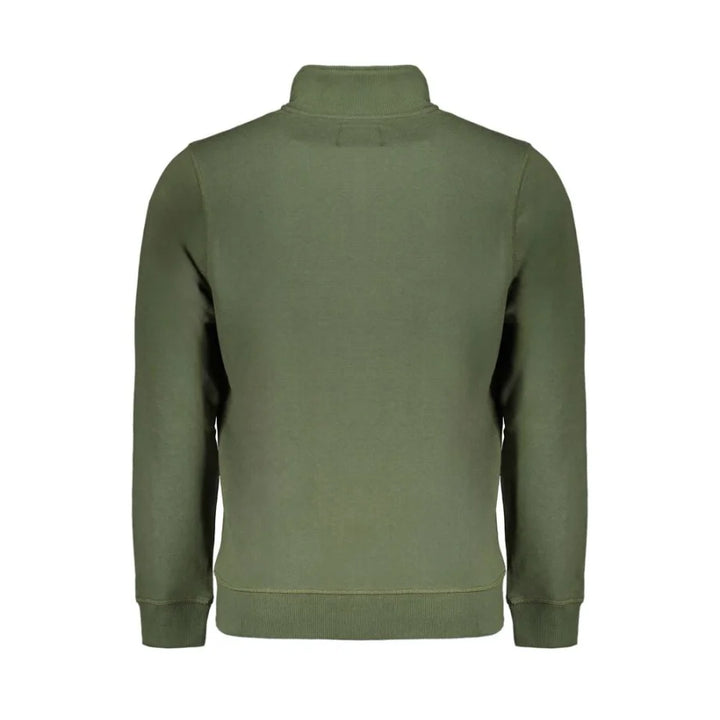 Gianmarco Venturi Verde Cotton Men Sweatshirt