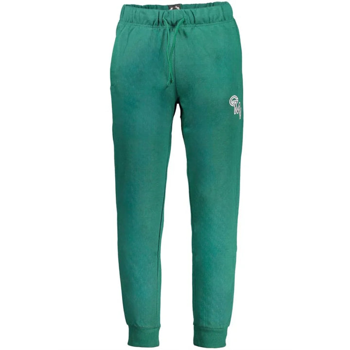 Gianmarco Venturi Verde Cotton Men’s Sweatpants