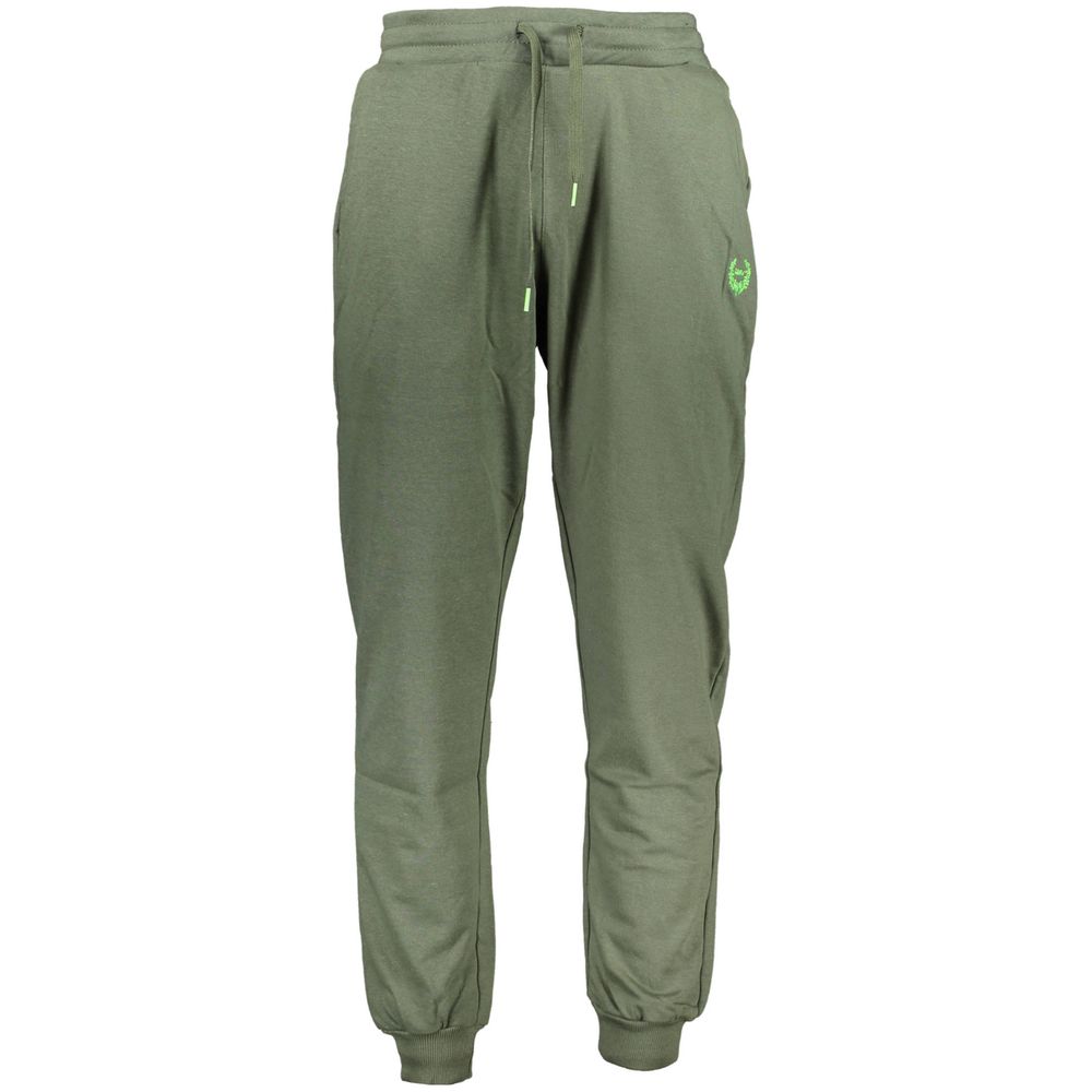 Gianmarco Venturi Verde Cotton Men’s Track Pant