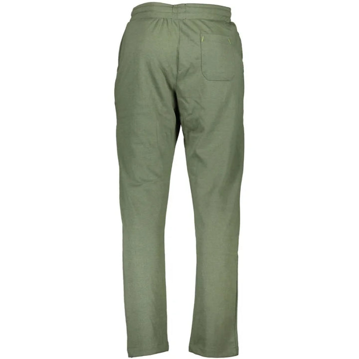 Gianmarco Venturi Verde Cotton Men’s Trackpant