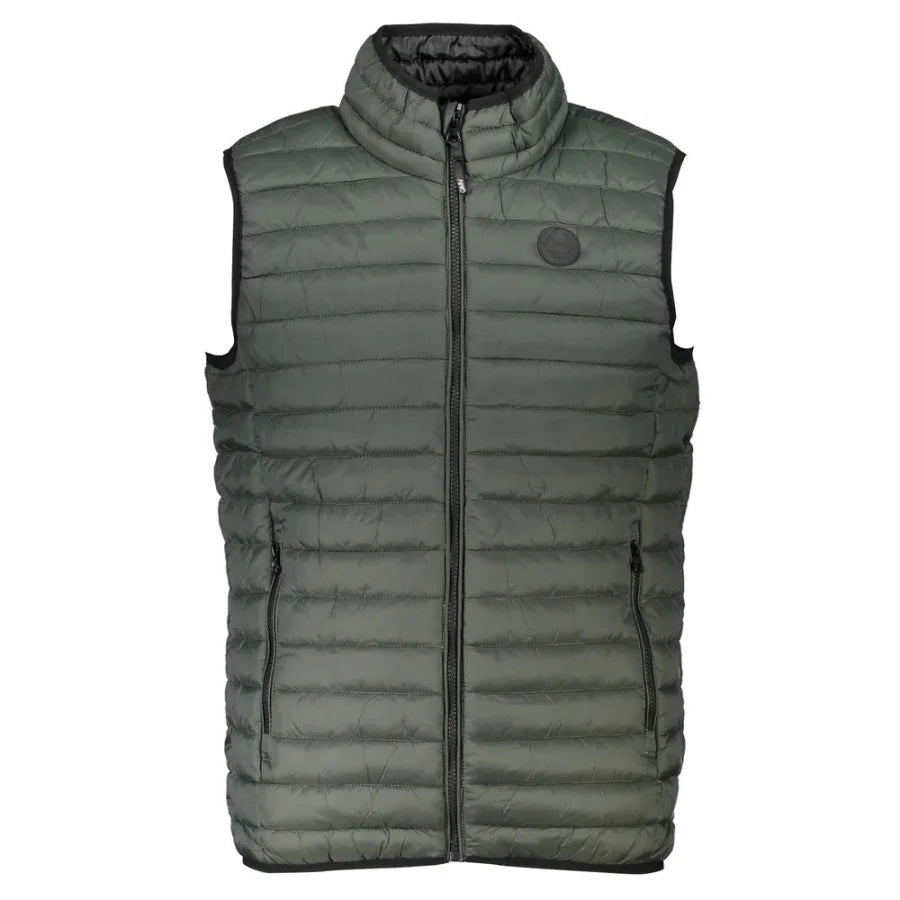 Gianmarco Venturi Verde Poliammide Men’s Vest