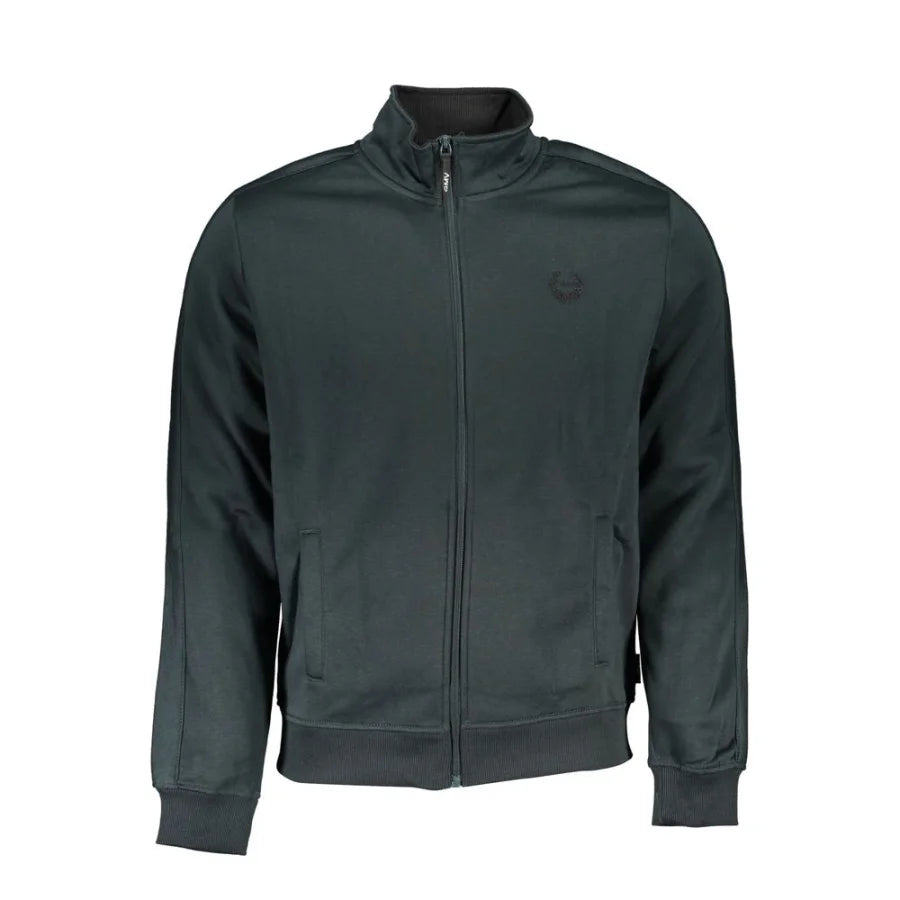 Gianmarco Venturi Verde Polyester Men Sweatshirt