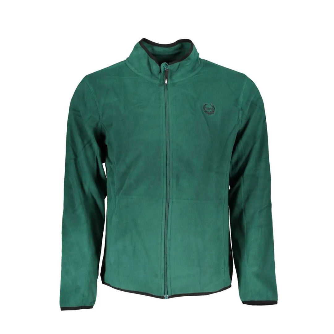 Gianmarco Venturi Verde Polyester Men Sweatshirt