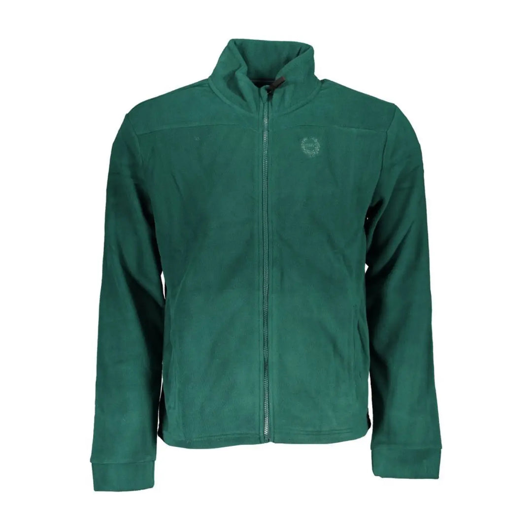 Gianmarco Venturi Verde Polyester Men’s Sweatshirt