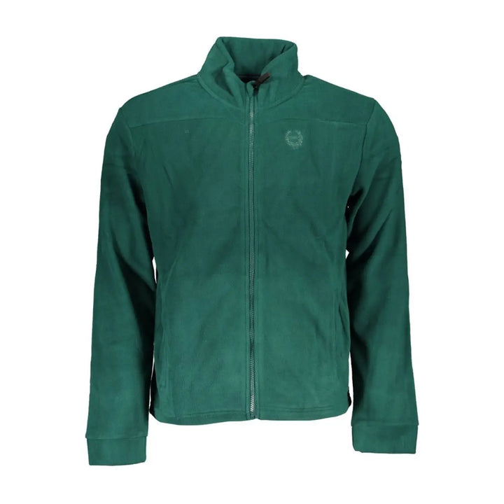 Gianmarco Venturi Verde Polyester Men’s Sweatshirt