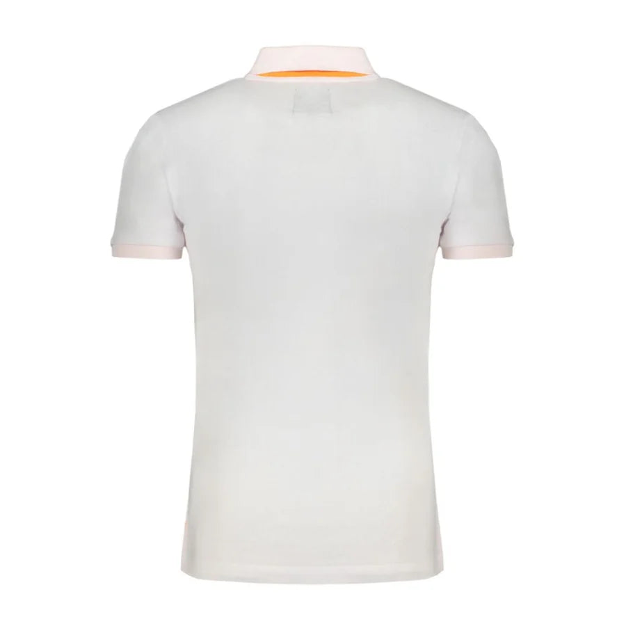 Gianmarco Venturi White Cotton Men Polo Shirt