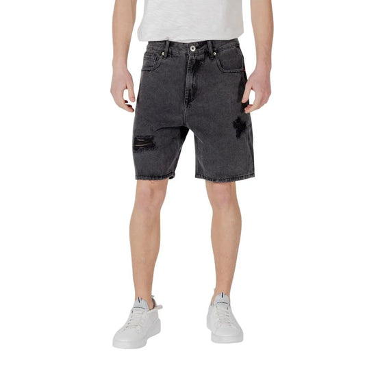 Gianni Lupo Bermuda Shorts for Men with Distressed Summer Style
