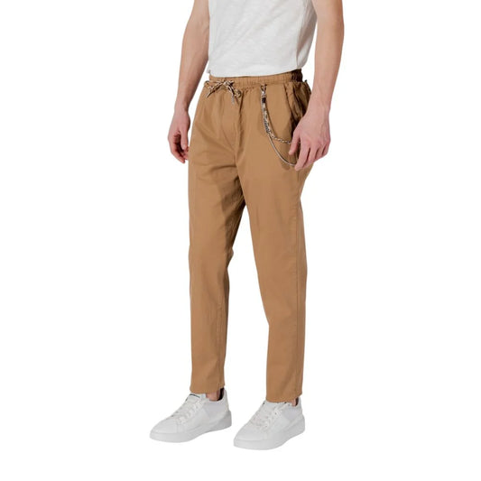 Gianni Lupo GL6072Q Mens Urban Low-Crotch Trousers for Modern Style