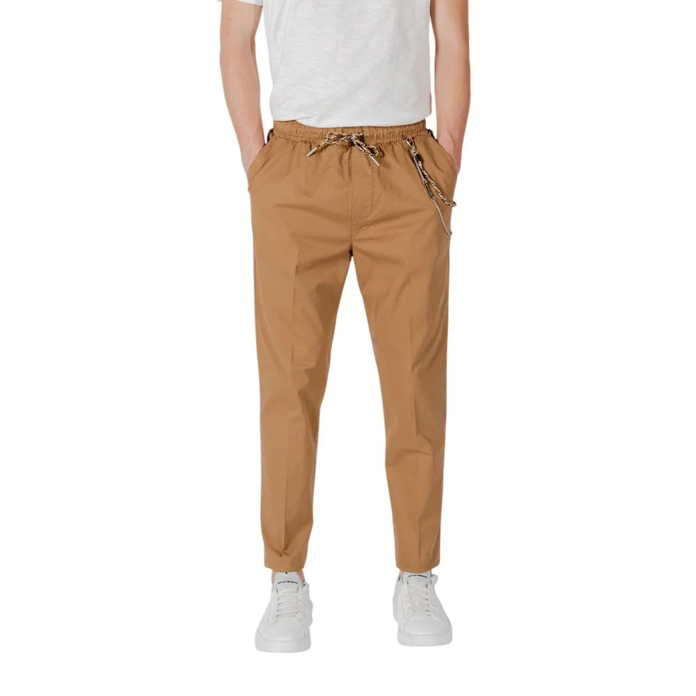 Gianni Lupo GL6072Q Mens Urban Low-Crotch Trousers for Modern Style
