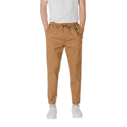 Gianni Lupo GL6072Q Mens Urban Low-Crotch Trousers for Modern Style