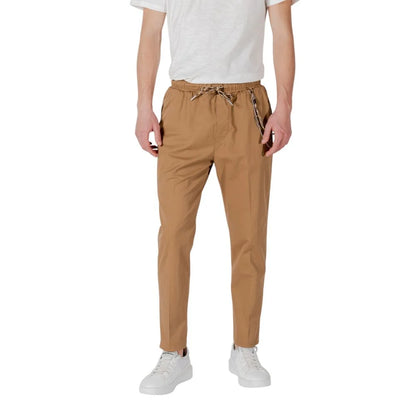 Gianni Lupo GL6072Q Mens Urban Low-Crotch Trousers for Modern Style