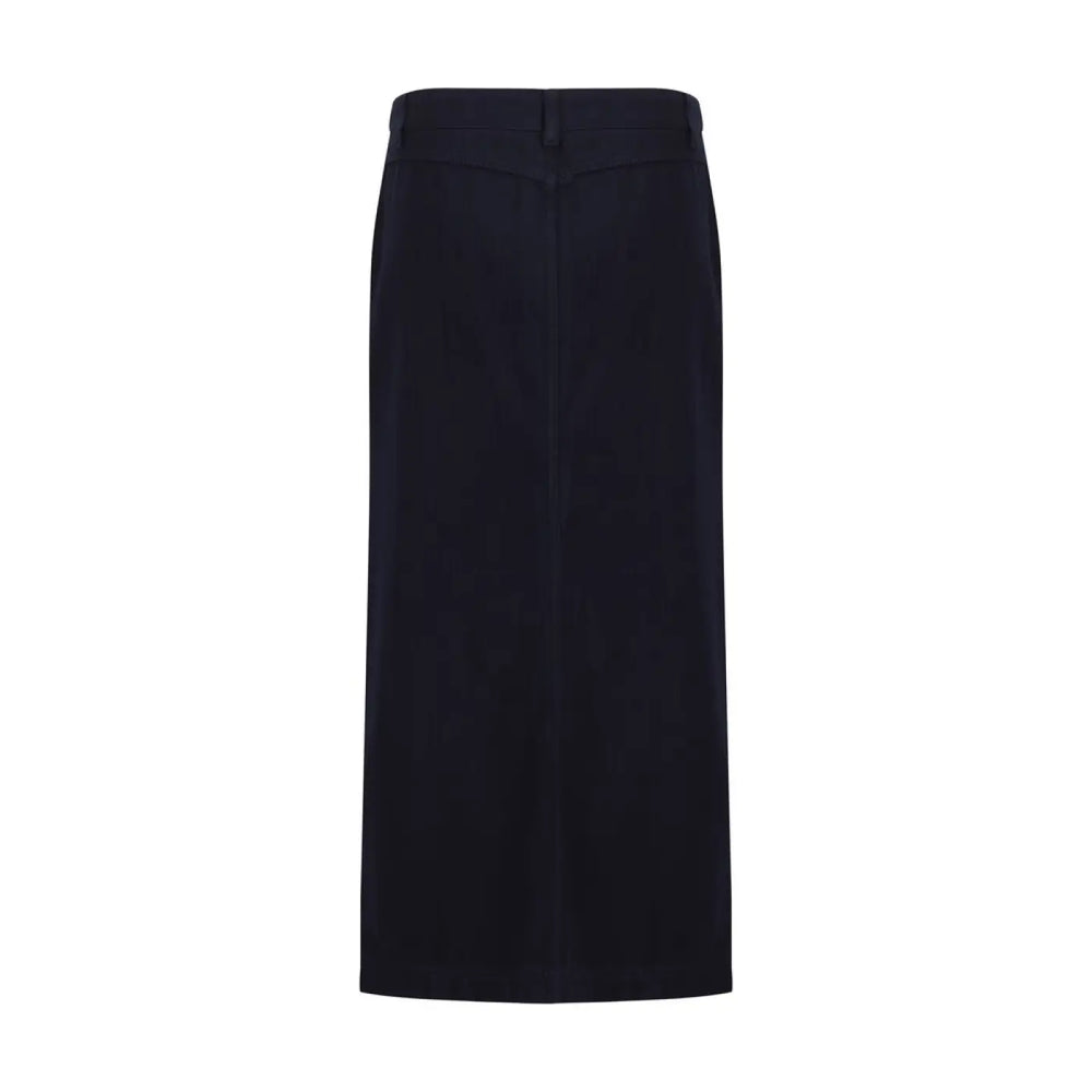 Giorgio Armani Blue Cotton Skirt