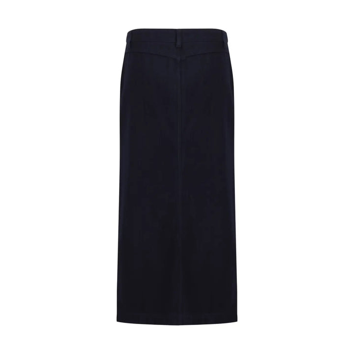 Giorgio Armani Blue Cotton Skirt