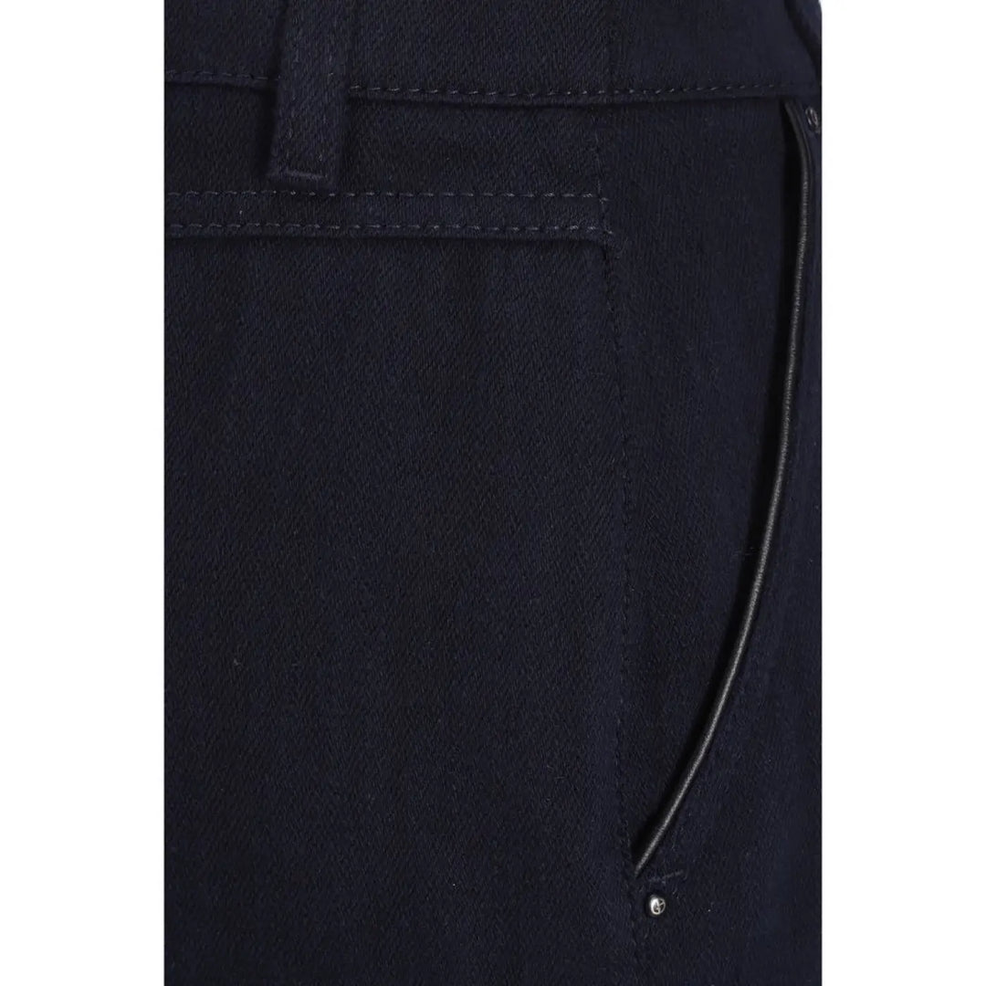 Giorgio Armani Blue Cotton Skirt