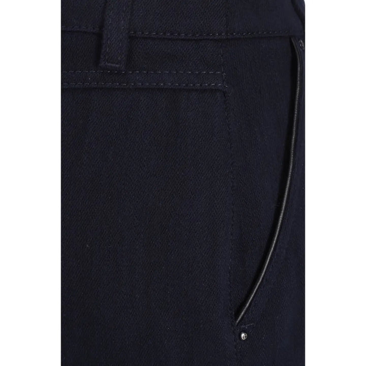 Giorgio Armani Blue Cotton Skirt