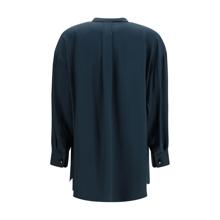 Giorgio Armani Blouses - Women’s Blue Silk Blouse