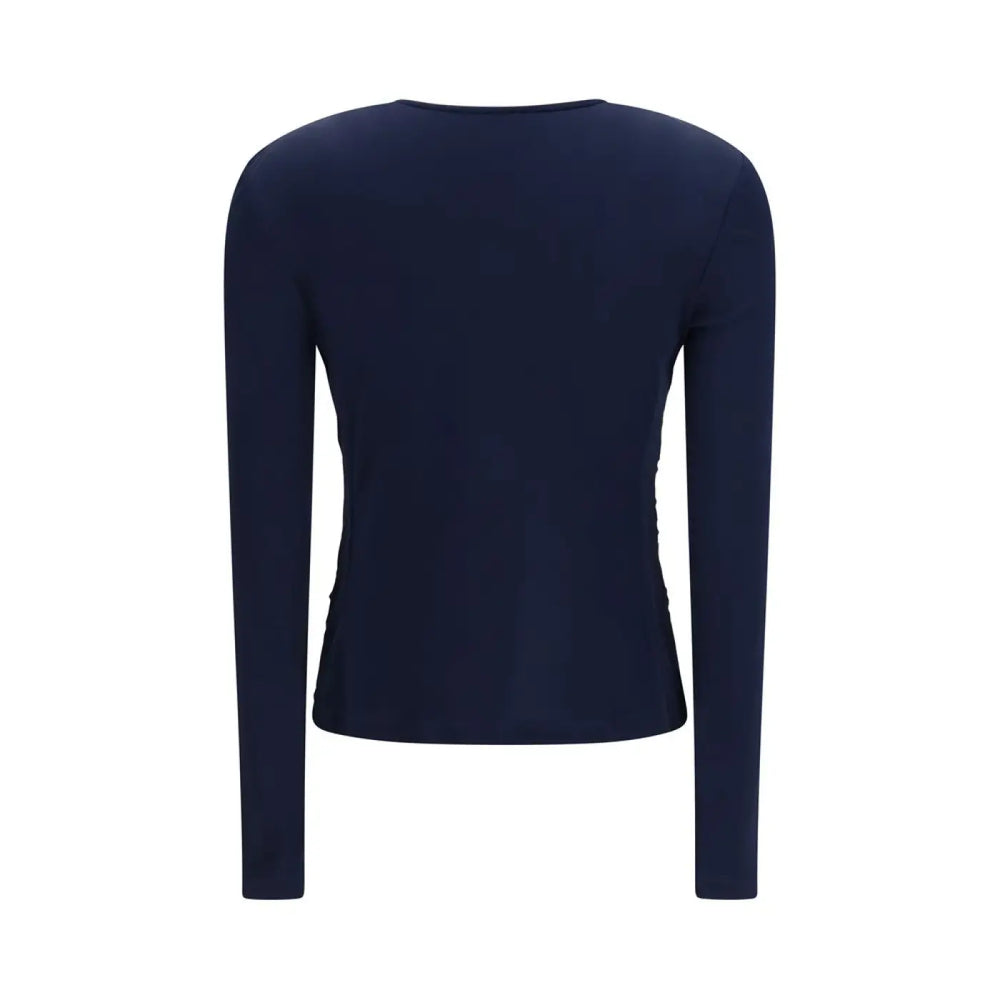 Giorgio Armani Blue Viscose Shirt