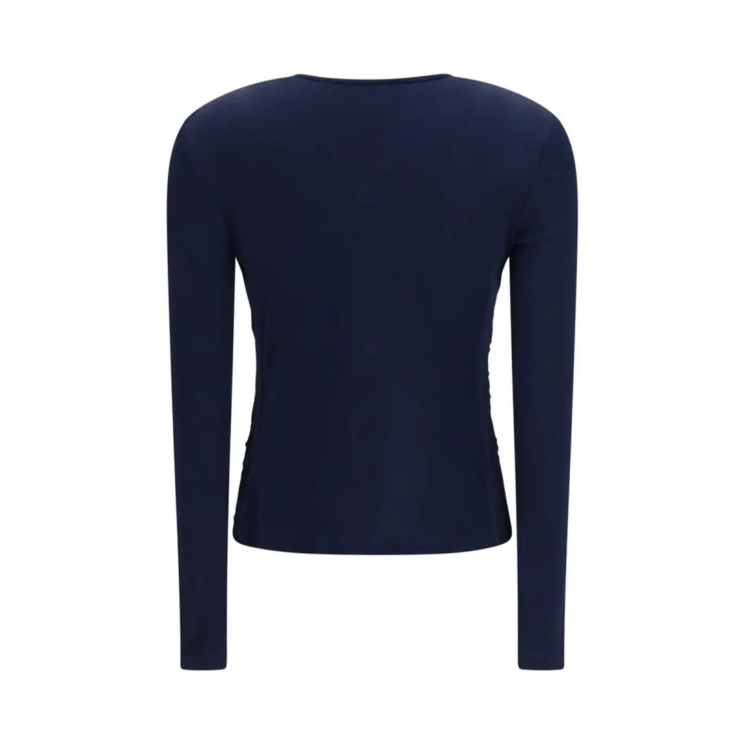 Giorgio Armani Blue Viscose Shirt