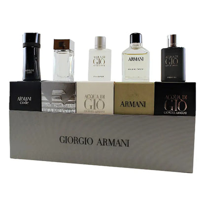 Giorgio Armani Variety Mini Gift Set for the Ultimate Fragrance Experience Men’s Sets