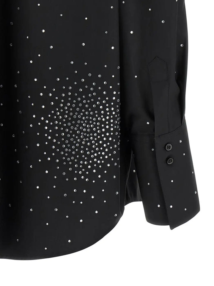 Giuseppe Di Morabito Black Cotton Blouse