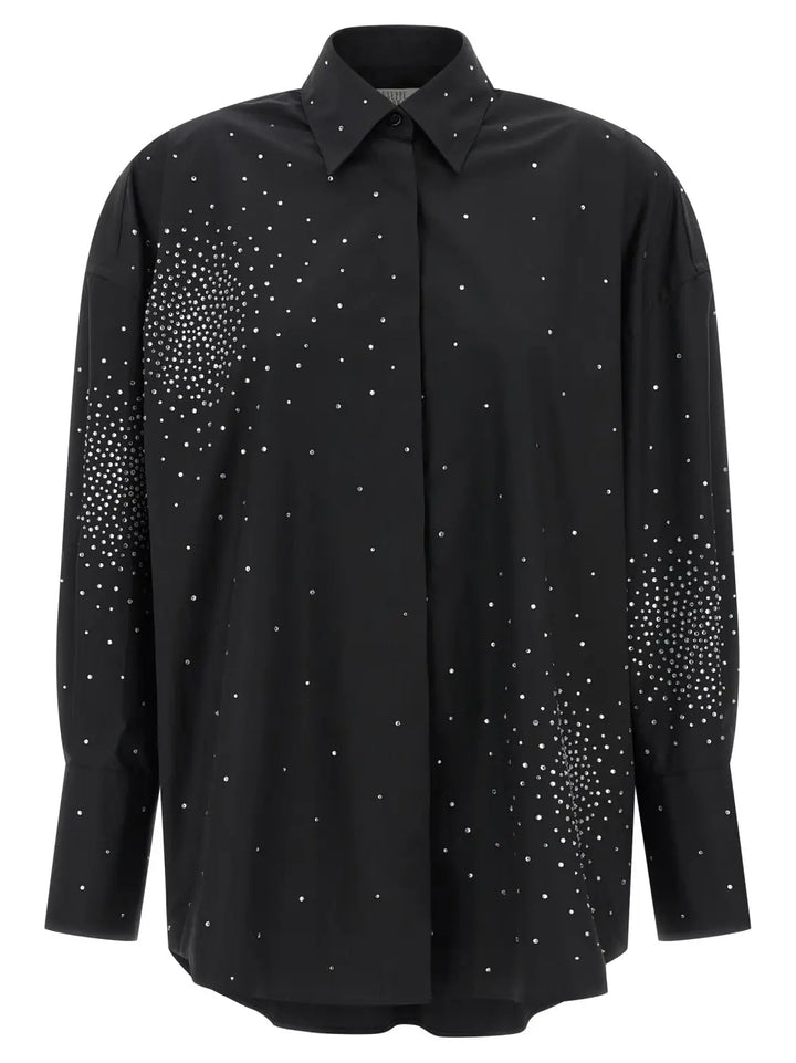 Giuseppe Di Morabito Black Cotton Blouse
