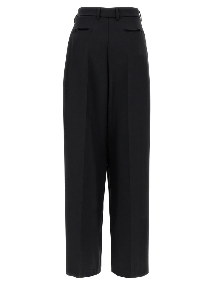 Giuseppe Di Morabito Black Virgin Wool Casual Pants