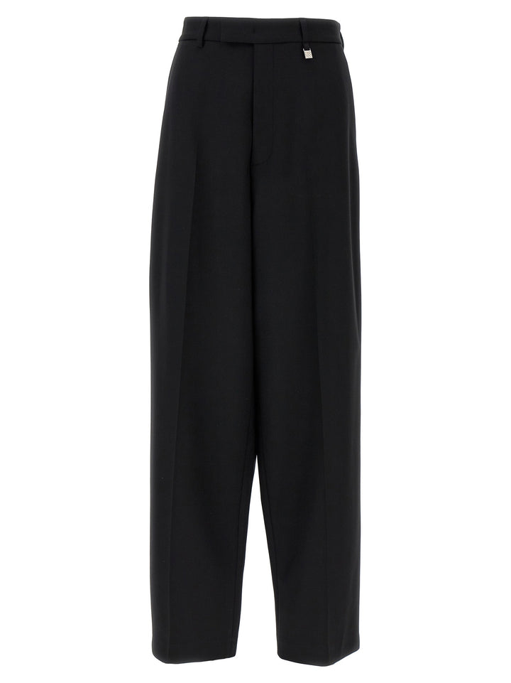 Giuseppe Di Morabito Black Virgin Wool Casual Pants