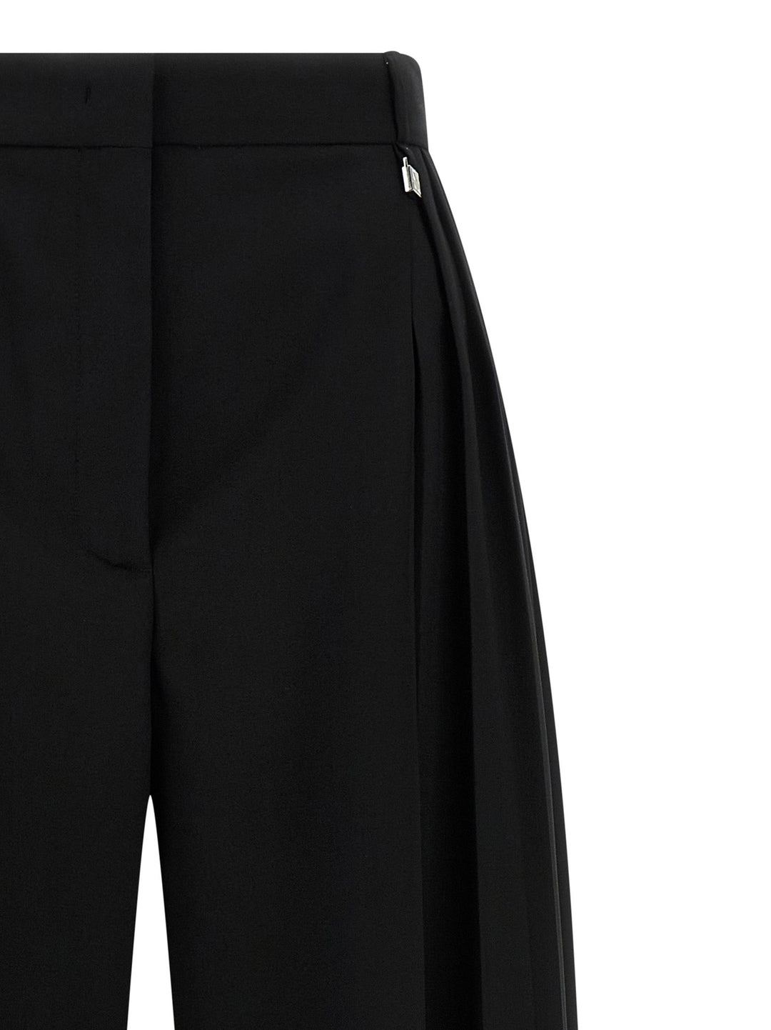 Giuseppe Di Morabito Black Virgin Wool Dress Pants