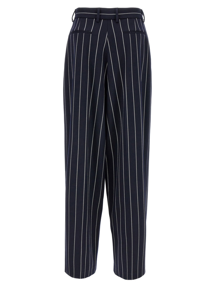Giuseppe Di Morabito Blue Polyester Casual Pants