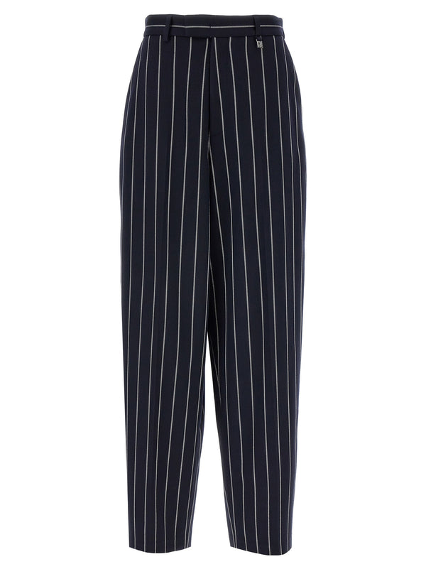 Giuseppe Di Morabito Blue Polyester Casual Pants