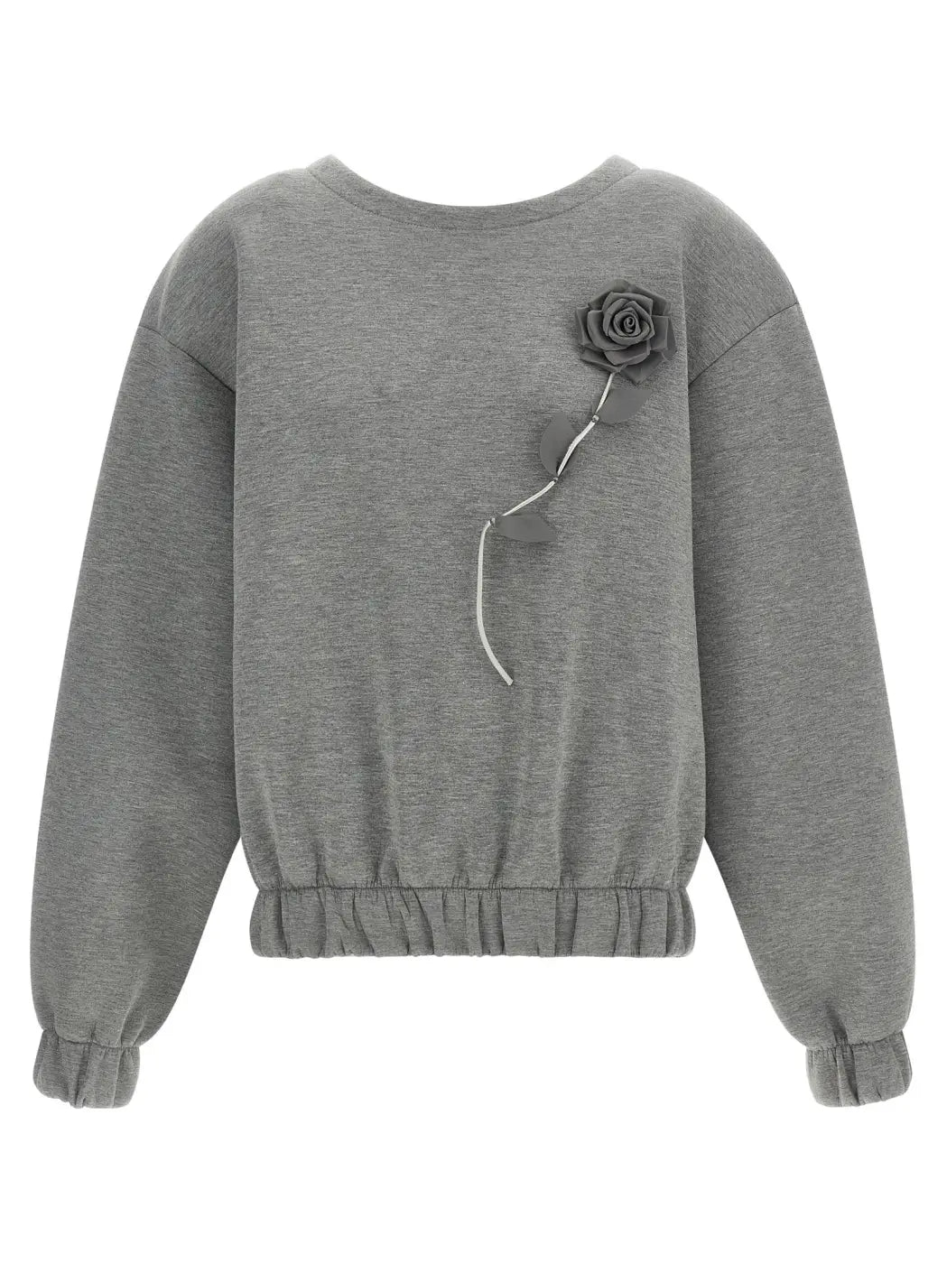 Giuseppe Di Morabito Gray Viscose Sweatshirt
