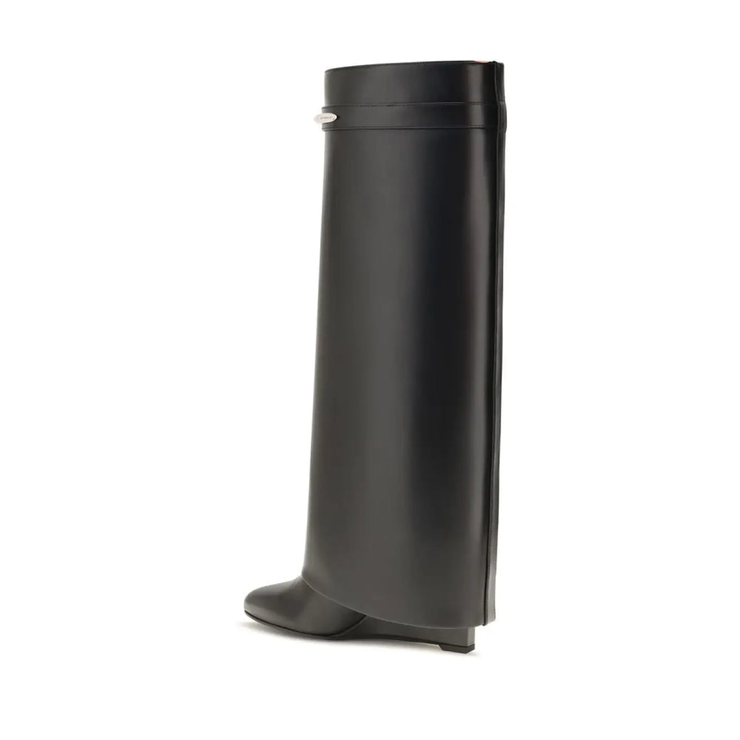 Givenchy Black Calf Leather Bos Taurus Ankle Boots