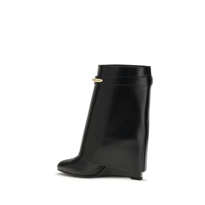 Givenchy Black Calf Leather Bos Taurus Ankle Boots