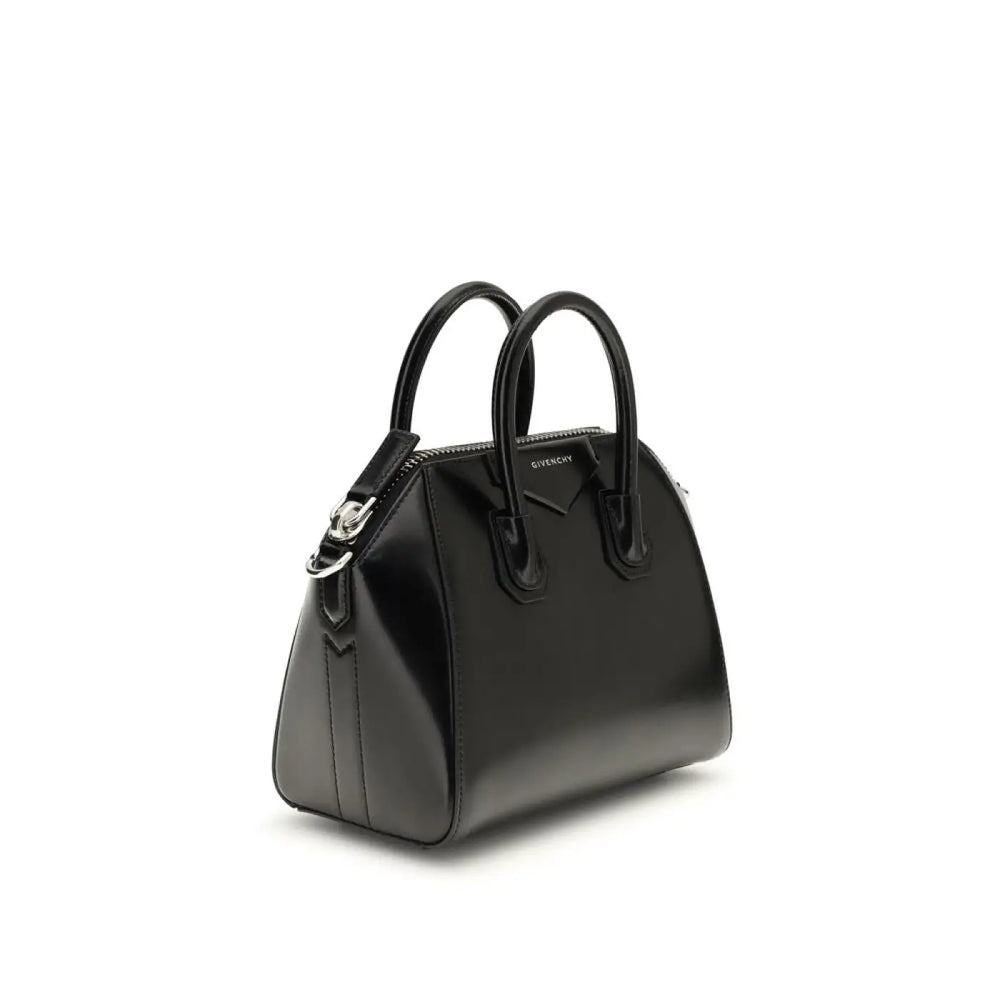 Givenchy - Black Calf Leather Bos Taurus Handbag