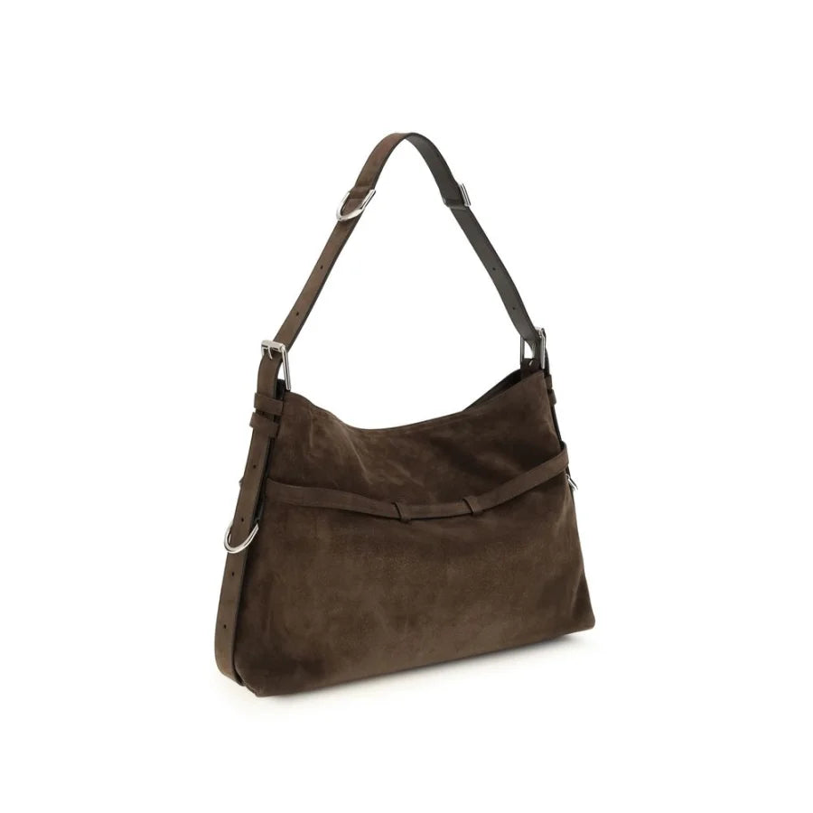 Givenchy Black Calf Leather Bos Taurus Shoulder Bag