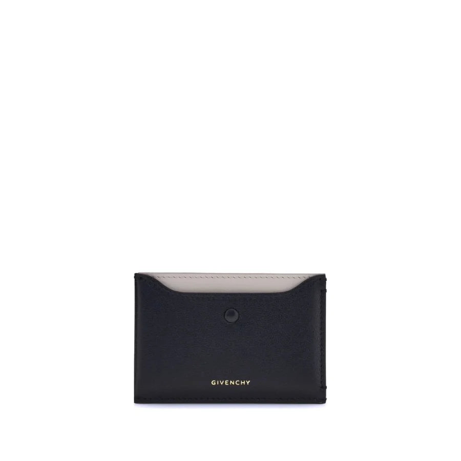 Givenchy Black Calf Leather Bos Taurus Wallet