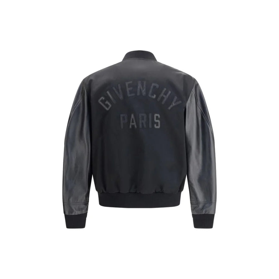 Givenchy Black Cotton Bomber