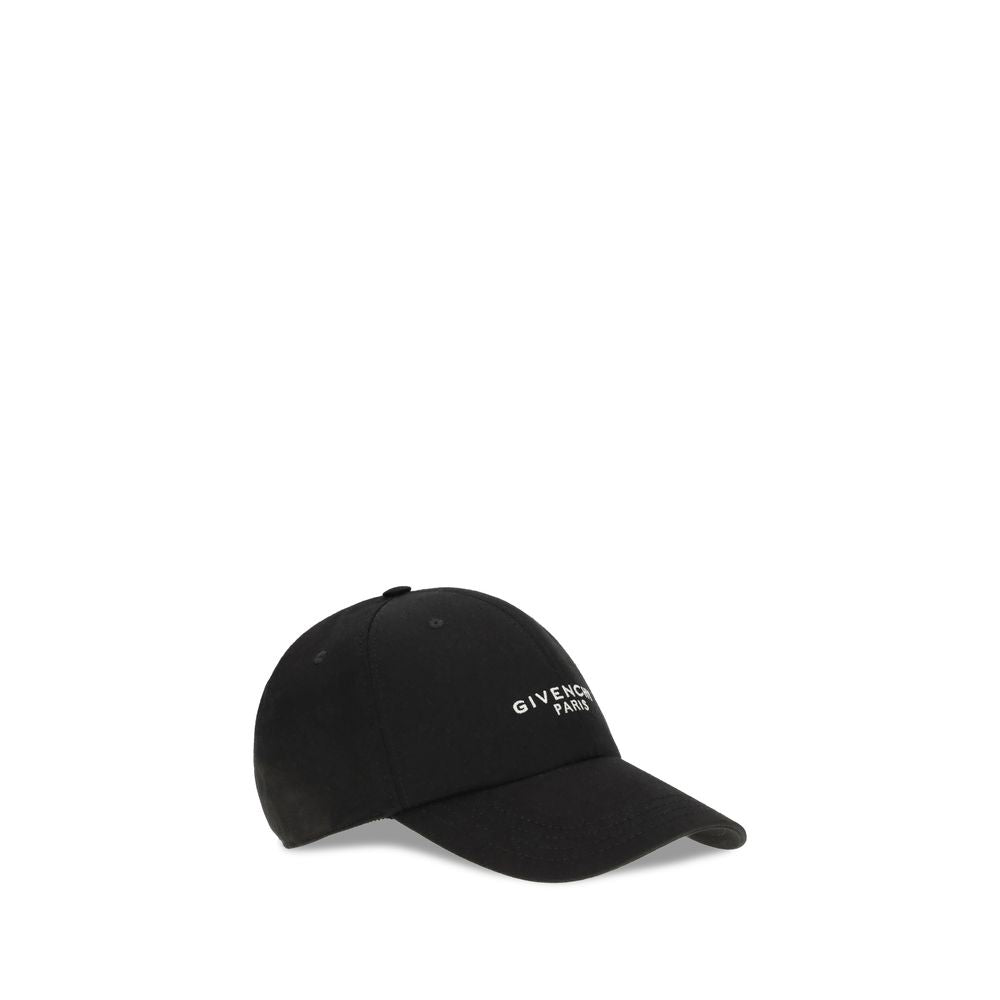 Givenchy Black Cotton Cap (baseball Hat)