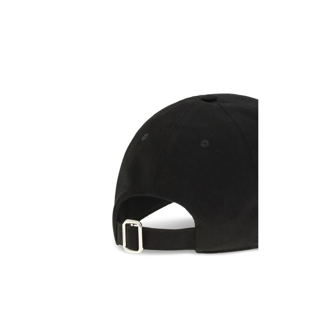 Givenchy Black Cotton Cap (baseball Hat)
