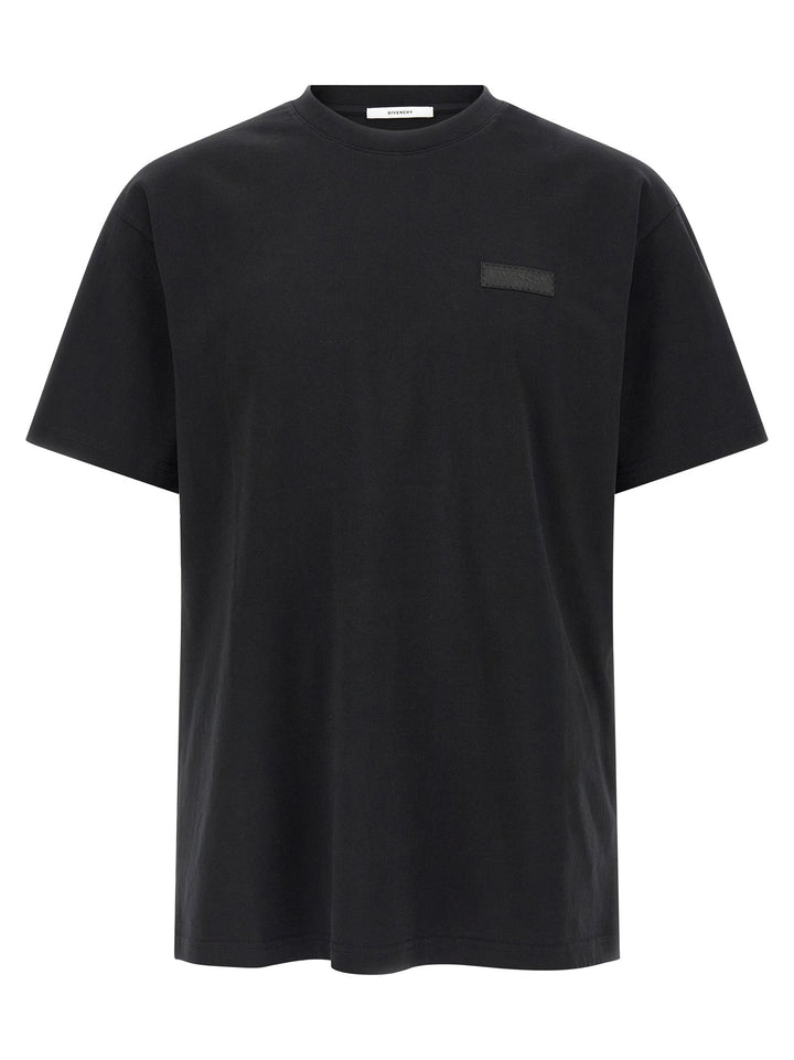 Givenchy Black Cotton T-shirt