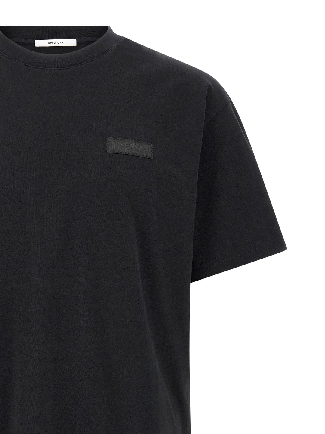 Givenchy Black Cotton T-shirt