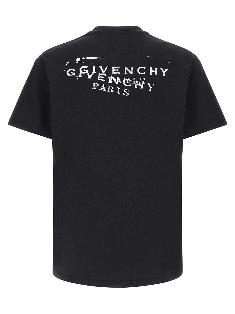 Givenchy Black Cotton T-shirt