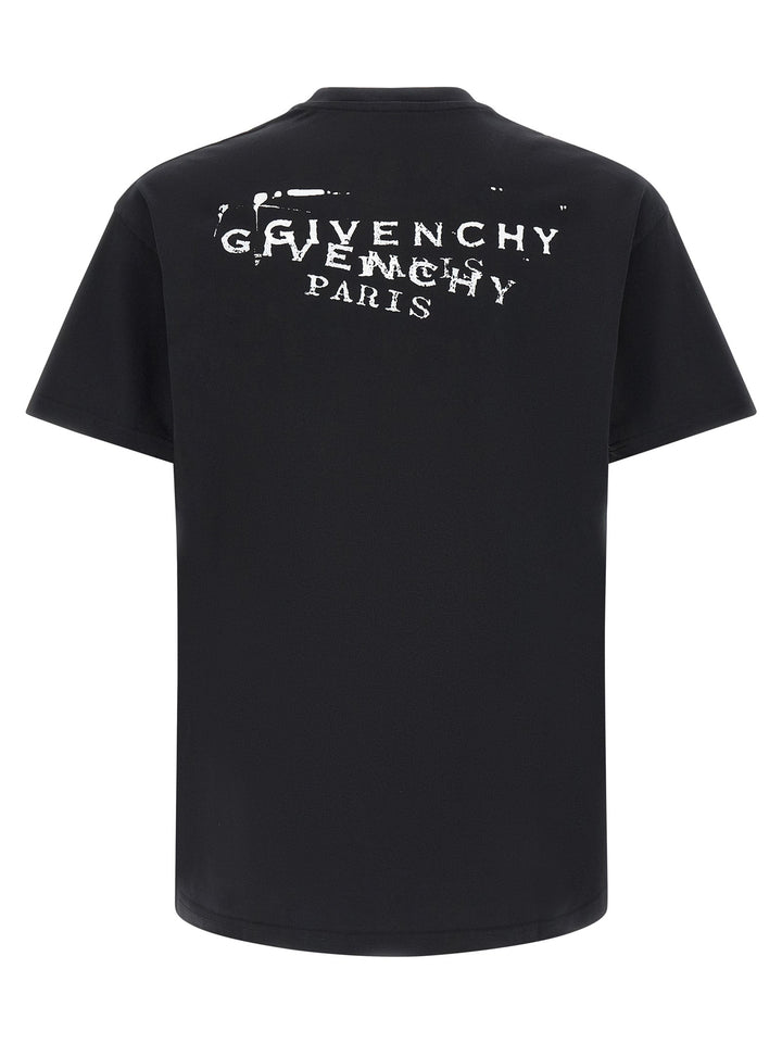 Givenchy Black Cotton T-shirt