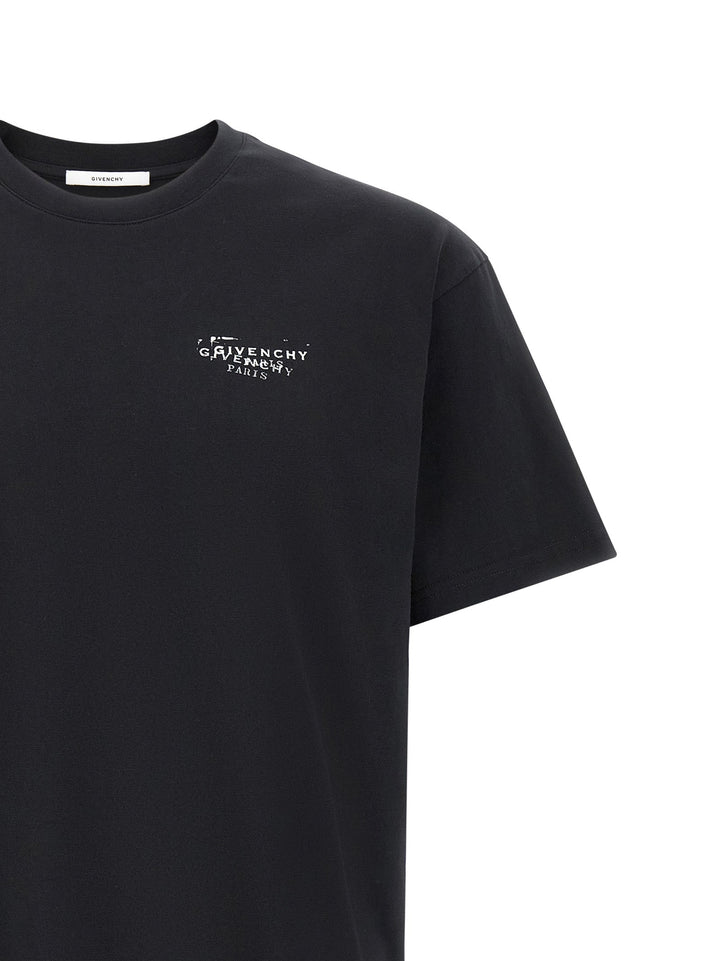 Givenchy Black Cotton T-shirt