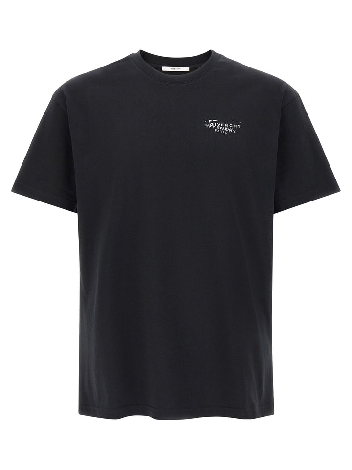 Givenchy Black Cotton T-shirt