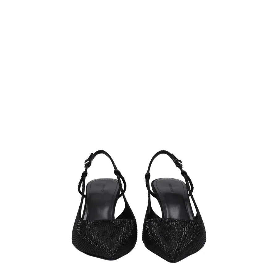 Givenchy Black Fabric High Heel Pumps