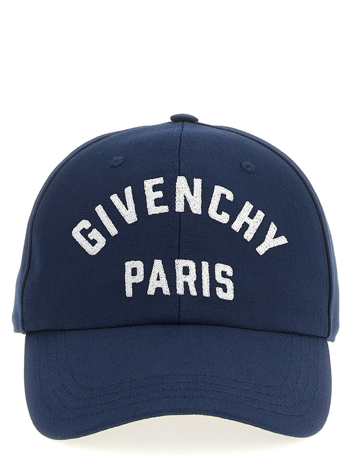 Givenchy Blue Cotton Cap (baseball Hat)
