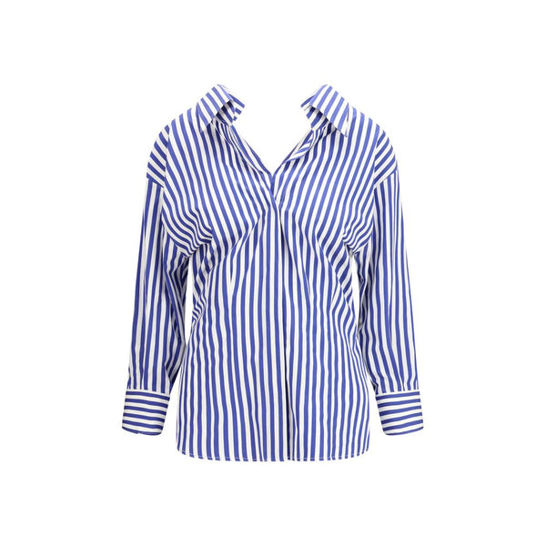 Givenchy Shirts - Blue Cotton Pattern Shirt